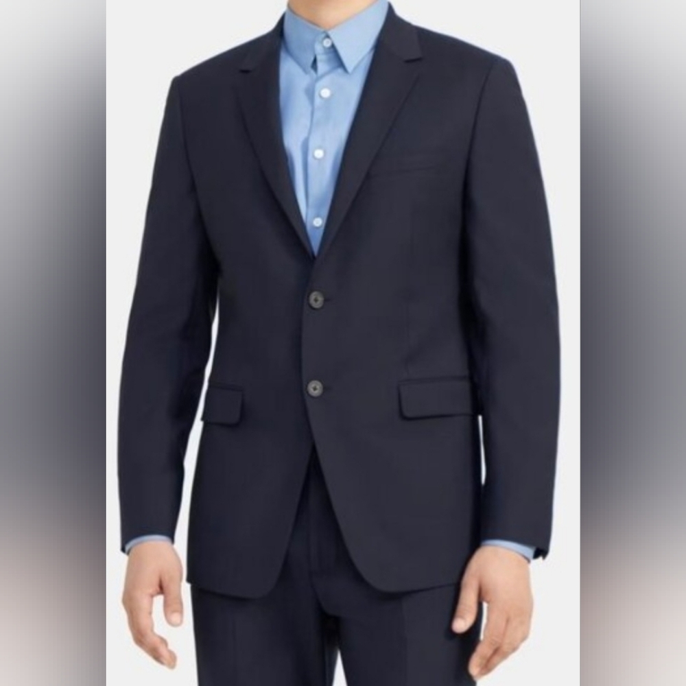 Theory Rodolf Cf HL Stralund Navy Blue Blazer